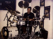 ﻿Nicky Gebhardt im April 1995 mit seiner 'Groove-Box' im df.M.