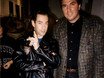 ﻿Simon Phillips meets Cloy Petersen im November 1995.