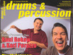 ﻿Die Titelseite von Drums & Percussion der Ausgabe September/Oktober 2003.