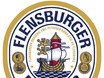 ﻿Das Wappen der Flensburger Brauerei mit ihrem 'Original-Flens-Flaschier' ... (Bölkstoff).