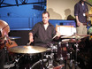 ﻿Der international gebuchte Wolfgang Haffner beim drummer's focus Jubiläum '20 Years on the Beat' am 29.5.2003 in München.