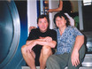 ﻿Der Beach-Boys Drummer Mike Kowalski zu Besuch bei Cloy im df.M im Juli 2003.