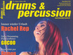 ﻿drummers focus Schülerin Rachel Rep auf der Titelseite von Drums & Percussion Heft 1/2004 mit 7 Seiten Interview !