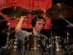 ﻿Marco Minnemann auf der Bühne des 3. Österreichischen Schlagzeug- und Perkussions-Wettbewerbs Drums & More in Feldkirch 2004.