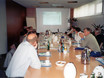 ﻿Das Botschafter-Treffen in Flensburg am 11.9.2004 im Tagungsraum der Flensburger Stadtwerke.