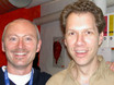 ﻿Andy Gillmann mit Andy Witte im drummer's focus Stuttgart am 6. November 2004