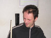 ﻿Gil-Casting im drummer's focus München am 13.3.2005: Dominik Scholz bei seinem Vorspiel.