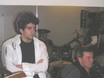 ﻿Cloy's Sohn Jan Petersen (links) hörte auch beim Gil-Casting im drummer's focus zu.