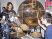﻿Gil und Andreas Schneid in Session im drummer's focus München.