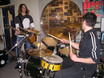 ﻿Gil und Dominik Scholz in Session im drummer's focus München.